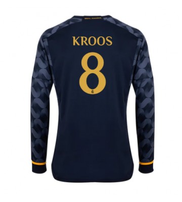 Real Madrid Toni Kroos #8 Udebanetrøje 2023-24 Lange ærmer
